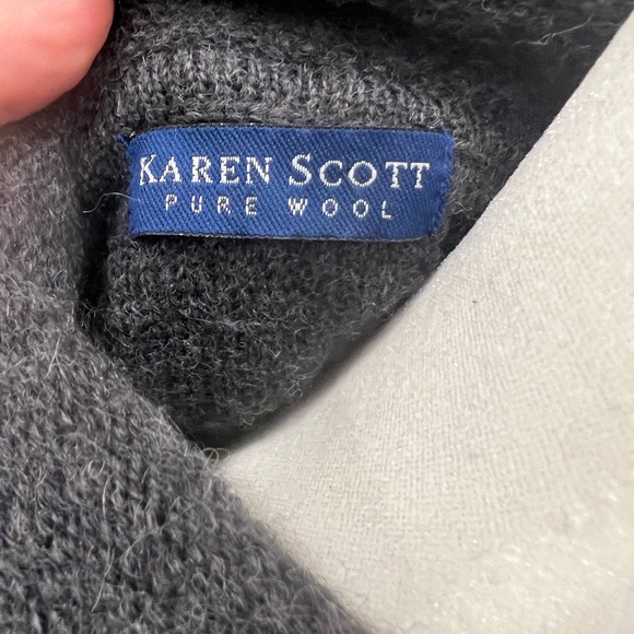KAREN SCOTT PURE WOOL JACKET - Picture 3 of 4